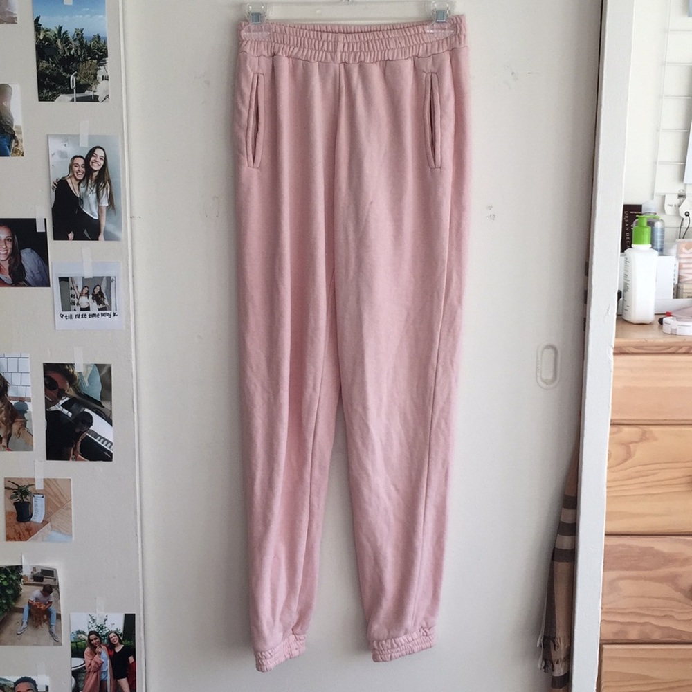 john galt pink sweatpants